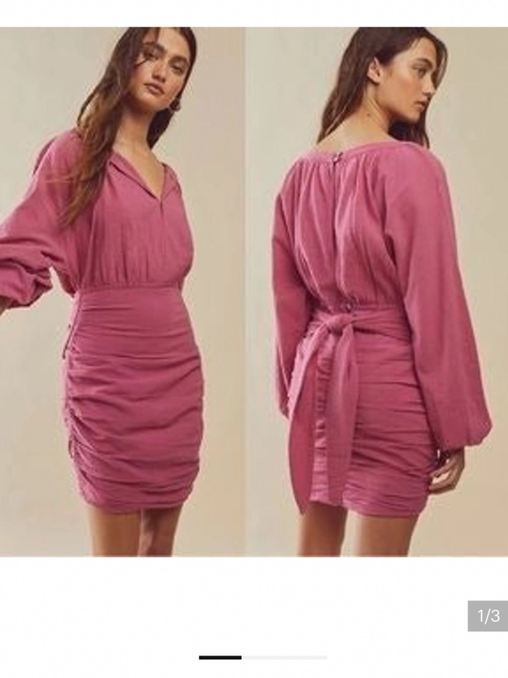 Free People Mini Dress The Only one Mini Dress Size L